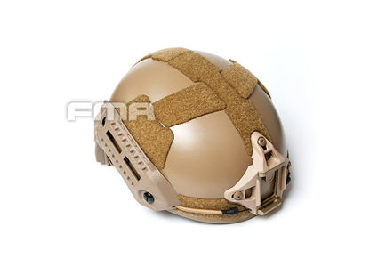 FMA MT FLX Protective Tactical Helmet Outdoor Training Paintball - FDE - APEXTAC GEAR
