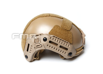 FMA MT FLX Protective Tactical Helmet Outdoor Training Paintball - FDE - APEXTAC GEAR