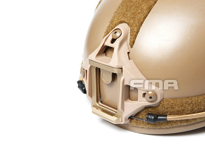 FMA MT FLX Protective Tactical Helmet Outdoor Training Paintball - FDE - APEXTAC GEAR