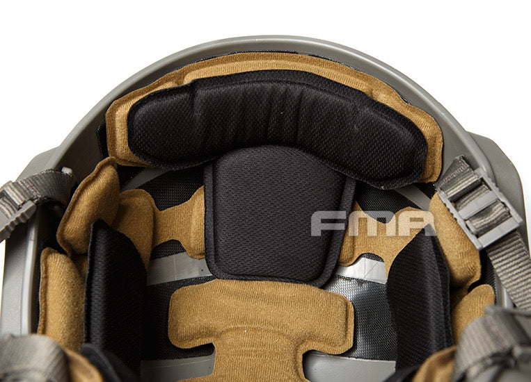 FMA MT FLX Protective Tactical Helmet Outdoor Training Paintball - FG Green - APEXTAC GEAR