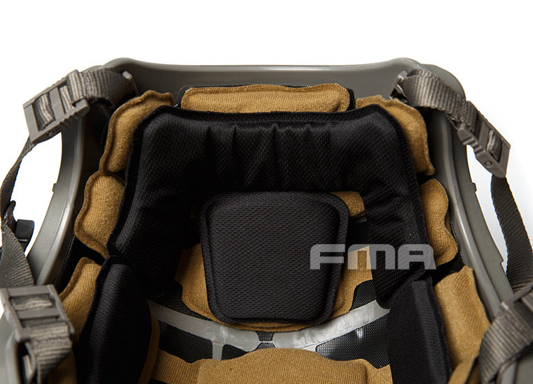 FMA MT FLX Protective Tactical Helmet Outdoor Training Paintball - FG Green - APEXTAC GEAR