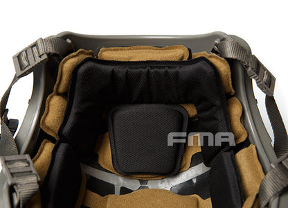 FMA MT FLX Protective Tactical Helmet Outdoor Training Paintball - FG Green - APEXTAC GEAR