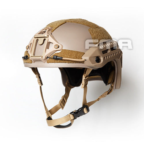 FMA MT FLX Protective Tactical Helmet Outdoor Training Paintball - TAN - APEXTAC GEAR