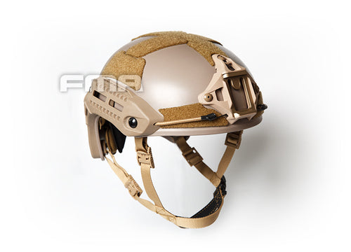 FMA MT FLX Protective Tactical Helmet Outdoor Training Paintball - TAN - APEXTAC GEAR