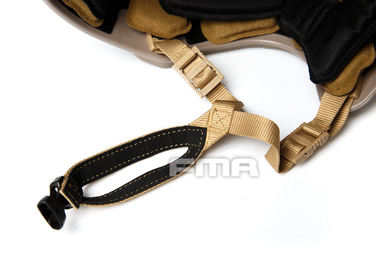 FMA MT FLX Protective Tactical Helmet Outdoor Training Paintball - TAN - APEXTAC GEAR