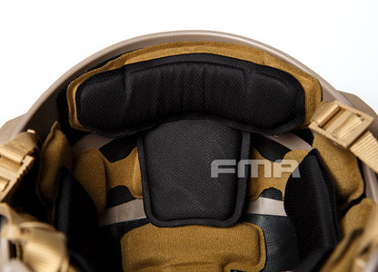 FMA MT FLX Protective Tactical Helmet Outdoor Training Paintball - TAN - APEXTAC GEAR