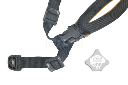 FMA ACH HEAD-LOC X-NAPE Helmet Suspension System - BLACK (TB956) - APEXTAC GEAR