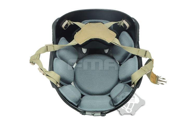 FMA ACH HEAD-LOC X-NAPE Helmet Suspension System - BLACK (TB956) - APEXTAC GEAR