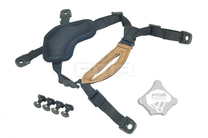 FMA ACH HEAD-LOC X-NAPE Helmet Suspension System - BLACK (TB956) - APEXTAC GEAR