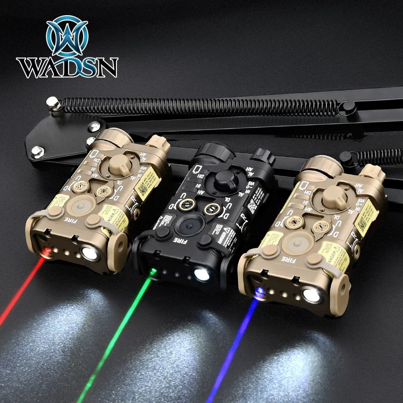 WADSN METAL NGAL Integrated Laser IR Pointer / LED Light Aiming Device ...
