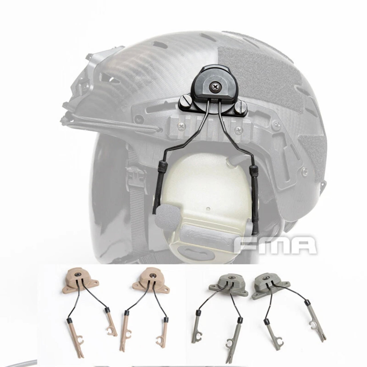 FMA EX Headset and Helmet Rail Adapter Set GEN1 (TB997) - APEXTAC GEAR