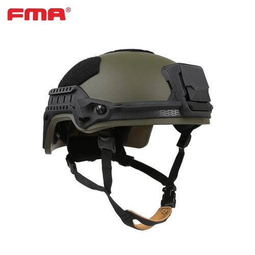 FMA RV A5 High Cut Tactical Helmet - RG Green (TB1504)