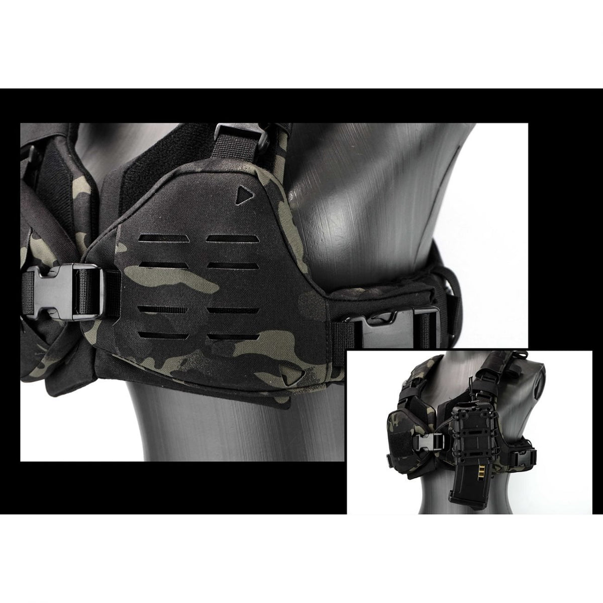 DM Gear Tactical Bikini Breastplate Plate Carrier Armor - APEXTAC GEAR