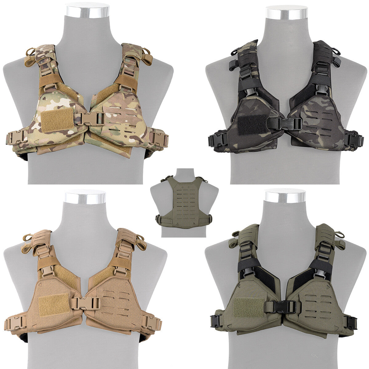 DM Gear Tactical Bikini Breastplate Plate Carrier Armor - APEXTAC GEAR