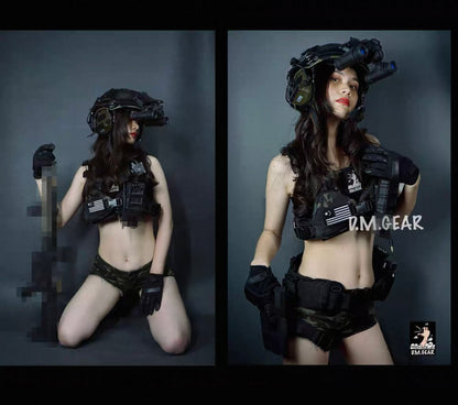DM Gear Tactical Bikini Breastplate Plate Carrier Armor - APEXTAC GEAR