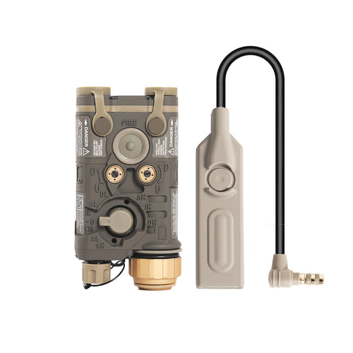 FMA LAB PEQ-NGAL Red / IR Laser & Flashlight - FDE TAN  (TB1398) - APEXTAC GEAR