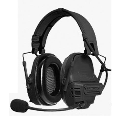 FMA FCS Tactical FE Headset Digital Pickup Noise Reduction Headset - BLACK - APEXTAC GEAR