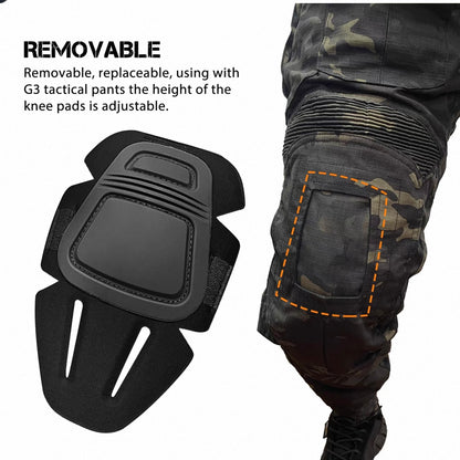 G3 Style Protective Removable Knee Pad for Combat Pant - APEXTAC GEAR