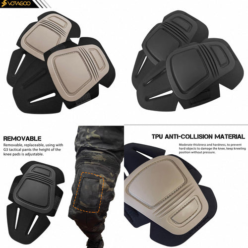 G3 Style Protective Removable Knee Pad for Combat Pant - APEXTAC GEAR