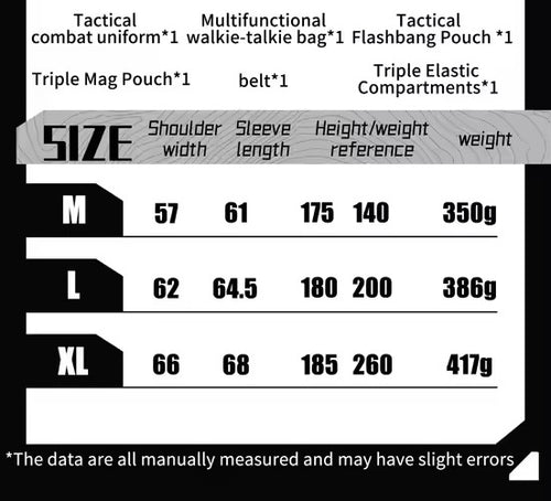 DM Gear Tactical Combat Uniform Jacket with Triple Mag Pouch (混迹 Hun Ji) - APEXTAC GEAR