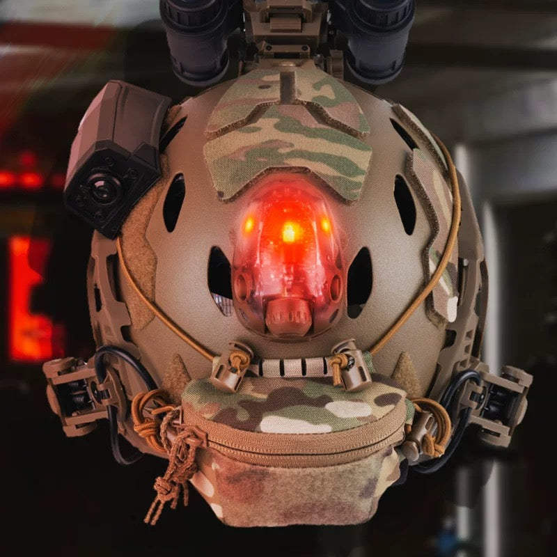 WOSPORT WST Helmet Signal Light (LT-13) - APEXTAC GEAR