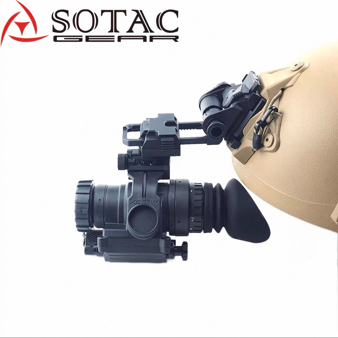 SOTAC New 2025 Argus A4 LWNVM Night Vision Mount - BK - APEXTAC GEAR