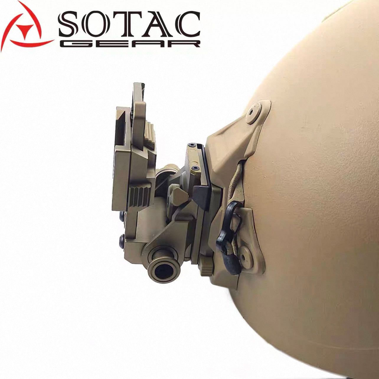 SOTAC New 2025 Argus A4 LWNVM Night Vision Mount - BK - APEXTAC GEAR