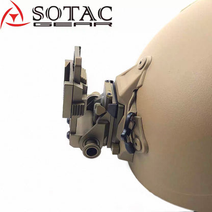 SOTAC New 2025 Argus A4 LWNVM Night Vision Mount - BK - APEXTAC GEAR