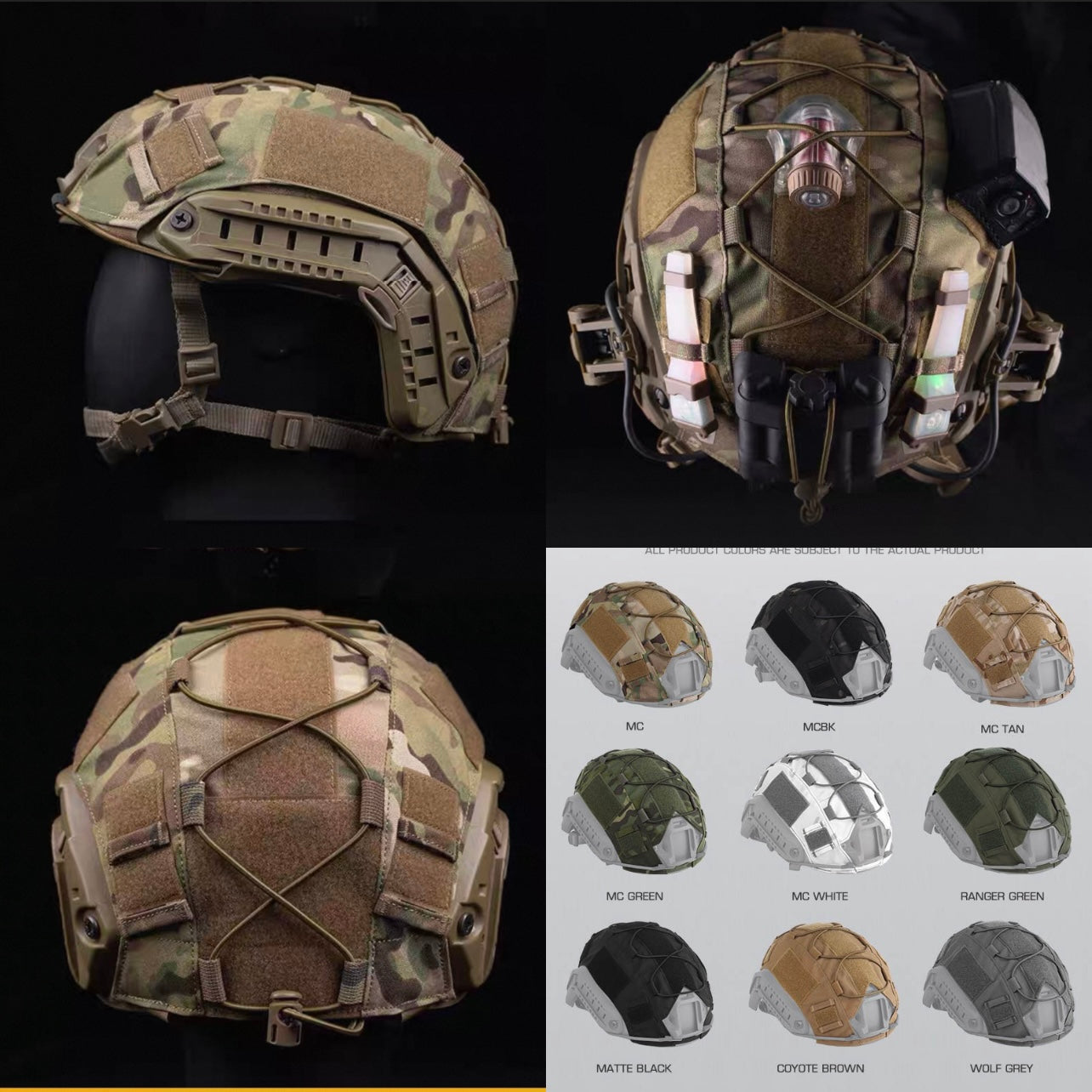 WOSPORT WST FAST Helmet Cover (CO-18) - APEXTAC GEAR