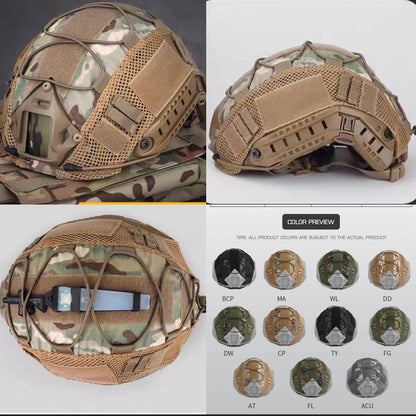 WOSPORT WST Helmet Cover With Elastic Rope (CO-17) - APEXTAC GEAR