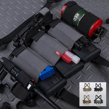 WOSPORT WG Minimalistic Multi-Mission Chest Rig (VE-108) - APEXTAC GEAR