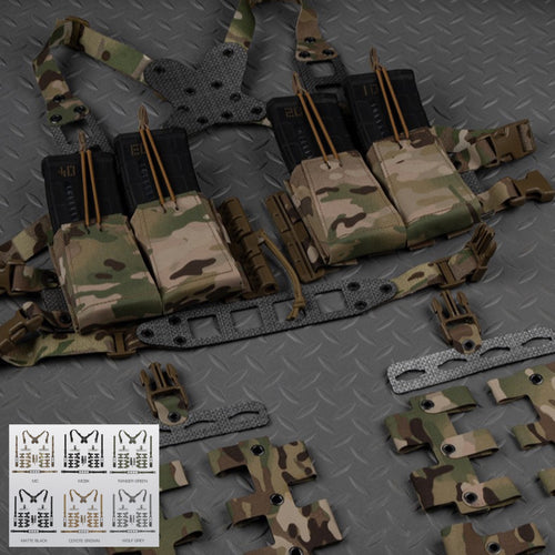 WOSPORT Modular Chest Hanging Chest Rig V2 (VE-111)