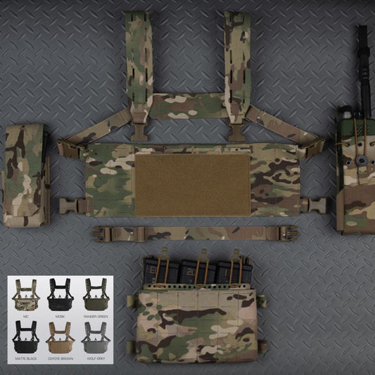 WOSPORT Modular Chest Hanging Chest Rig V1 (VE-112) - APEXTAC GEAR