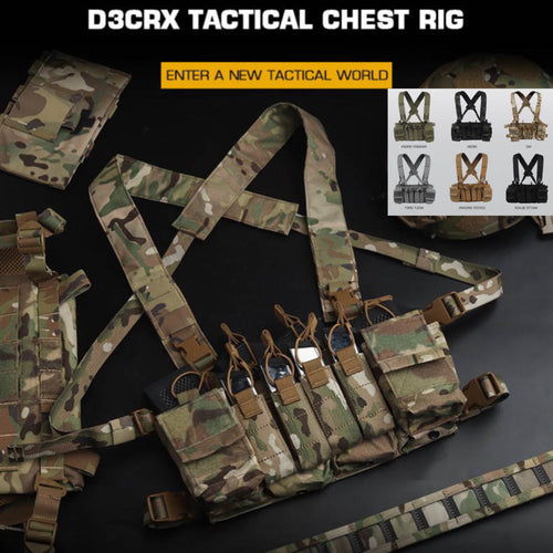 WOSPORT D3CRX Tactical Chest Rig (VE-88) - APEXTAC GEAR