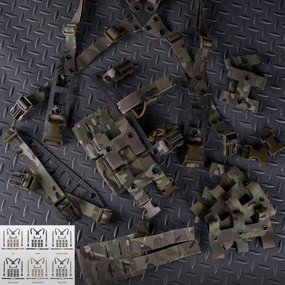 WOSPORT Modular Tactical Chest Rig (VE-105) - APEXTAC GEAR