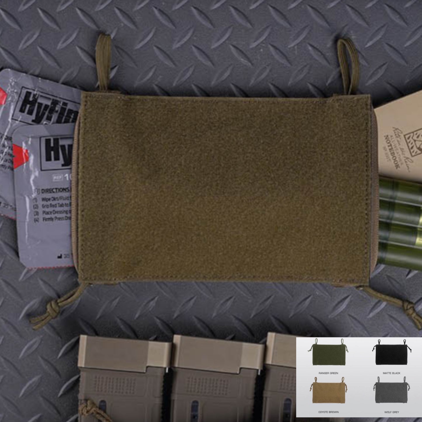 WOSPORT Tactical Chest Rig Internal Pocket (VE-ACC-17) - APEXTAC GEAR