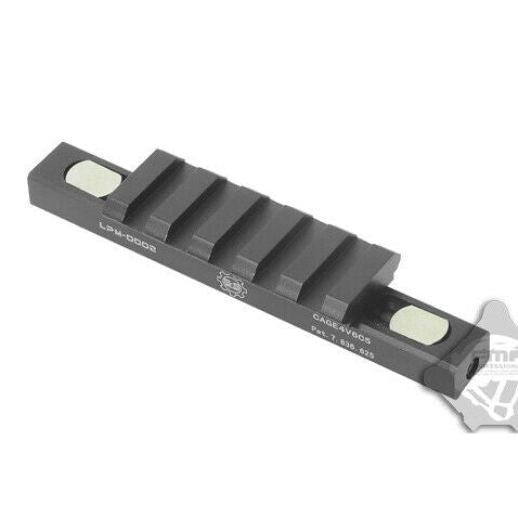 FMA CNC 45 Degree Aluminium LOWPRO Flashlight Mount for Rail - BLACK (TB858) - APEXTAC GEAR