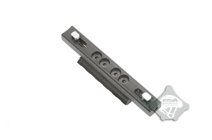 FMA CNC 45 Degree Aluminium LOWPRO Flashlight Mount for Rail - BLACK (TB858) - APEXTAC GEAR