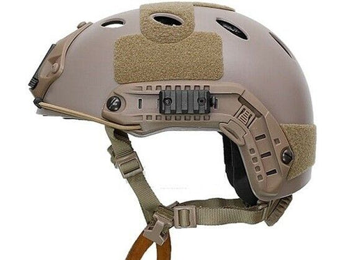 FMA PJ Vented Helmet for Outdoor Paintball Training  - TAN - APEXTAC GEAR
