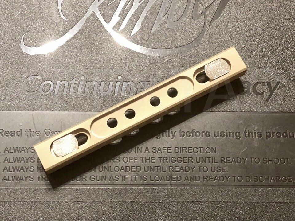 FMA Aluminum LOWPRO Rail Mount for Surefire M300 M600 Scout Light Series - TAN - APEXTAC GEAR
