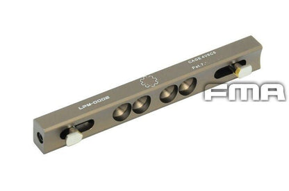 FMA Aluminum LOWPRO Rail Mount for Surefire M300 M600 Scout Light Series - TAN - APEXTAC GEAR