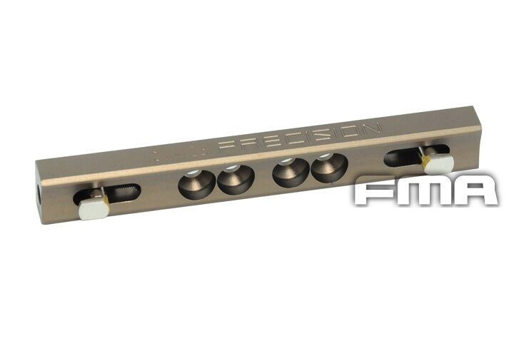 FMA Aluminum LOWPRO Rail Mount for Surefire M300 M600 Scout Light Series - TAN - APEXTAC GEAR