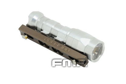 FMA Aluminum LOWPRO Rail Mount for Surefire M300 M600 Scout Light Series - TAN - APEXTAC GEAR