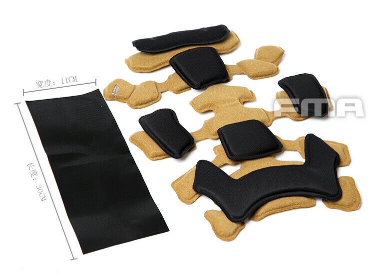 FMA MT Helmet Pads Internal Protective Cushion TPU + EVA (TB1275) - APEXTAC GEAR
