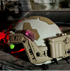 FMA LINK-RAIL Helmet Integrated Power Supply System TB1502 - BLACK