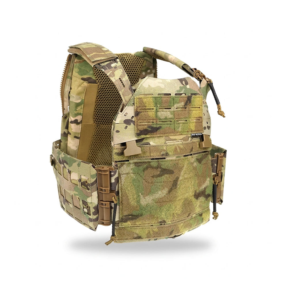 PEW Tactical SS Style LV120 Plater Carrier with adjustable straps and MOLLE webbing for tactical load-bearing gear.