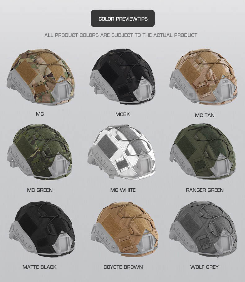 WOSPORT WST FAST Helmet Cover (CO-18) - APEXTAC GEAR