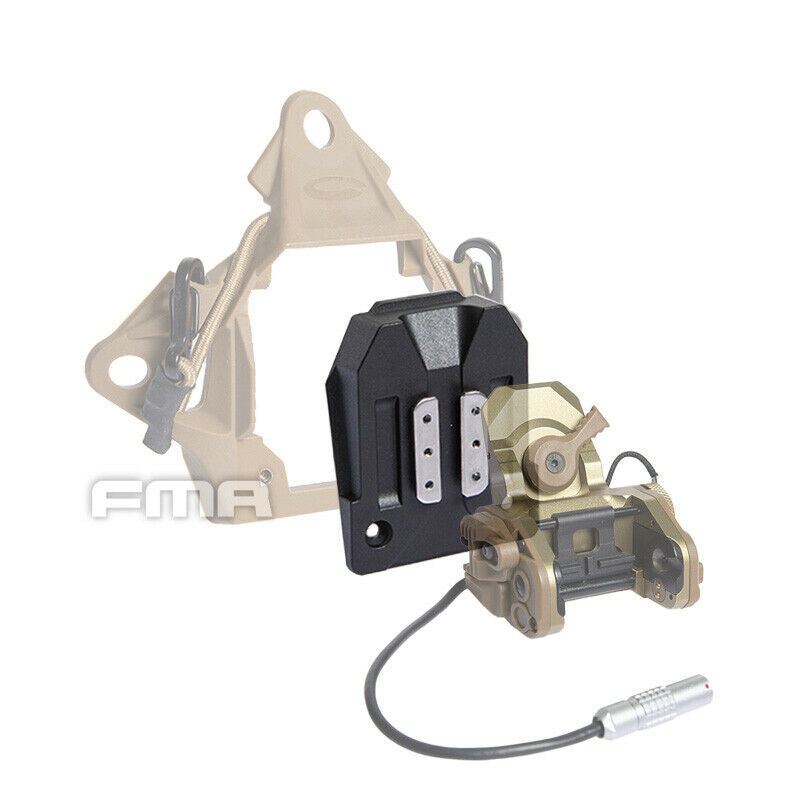 FMA Helmet Shroud Mount Bracket Adapter Base for GSGM NVG (TB1411) - APEXTAC GEAR