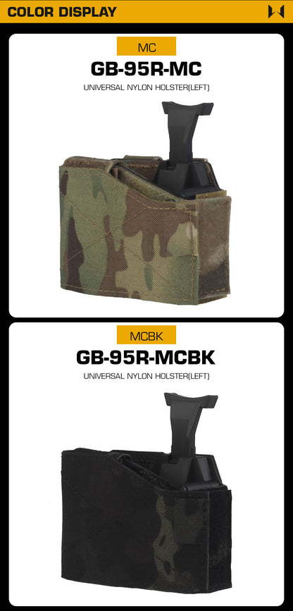 WOSPORT GB-95 Universal Nylon Holster, left-side view