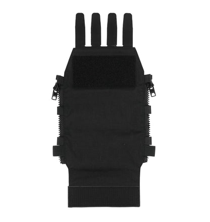 PEW Tactical WTF Style Back Panel BP14 back platform with slick zip-on design, durable tactical gear for modular attachment.